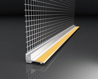 Профиль оконный с сеткой 9 мм*2,4м