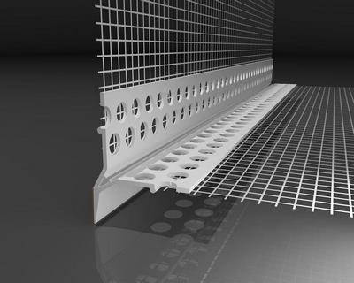 Профиль капельник угловой 10х10 см, L= 2,5 мп