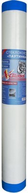 Стеклохолст паутинка X-Glass (40кг/м2; 1*50м)