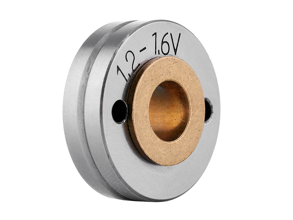 Ролик прижимной плоский (алюминий) 1.2—1.6