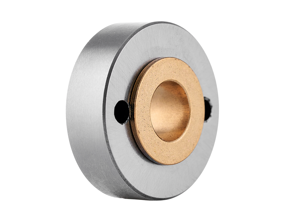 Ролик прижимной плоский (сталь )