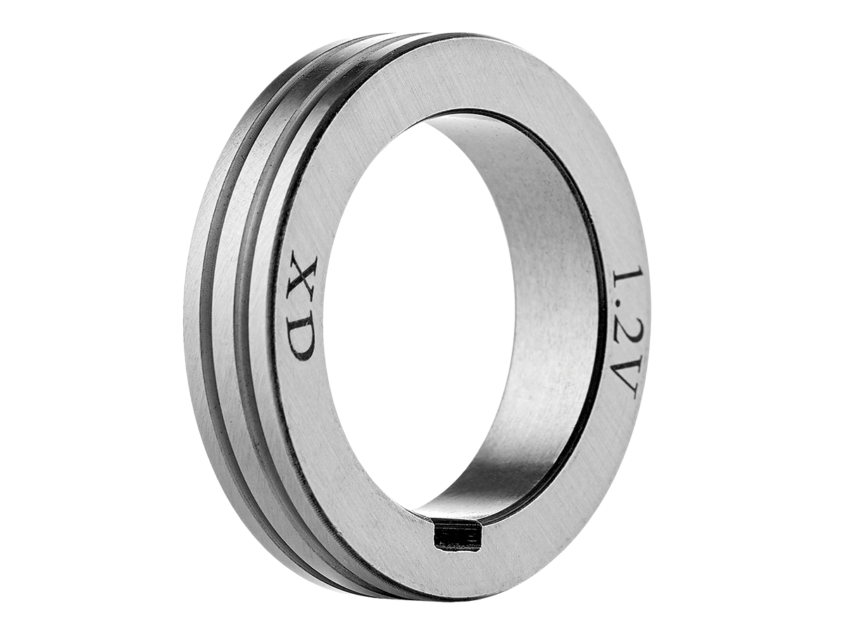 Ролик подающий (сталь Ø 35—25—8 мм) 1.0—1.2