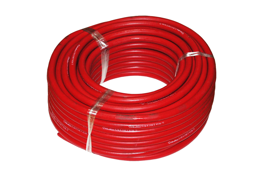 Рукав красный Ø 9.0 мм , 1 м