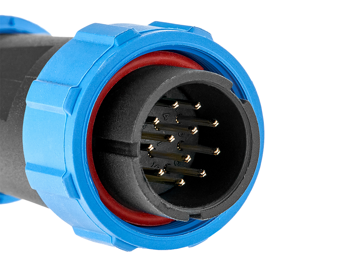 Разъём 12-pin IHQ0147 (штекер)